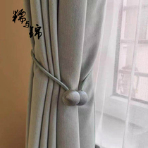 Curtain strap a pair of magnet pair suction curtain buckle magnet tie rope tie tie strap decorative lace magnetic buckle no hole