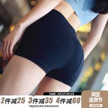 Net red womens fitness pants quick-drying sports shorts Running hip hip peach hot pants tight elastic high waist summer thin