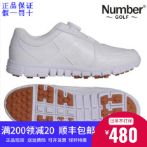 NUMBER SNJ-581 BOA twist lock children and teenagers golf shoes for men and women without nails waterproof