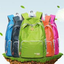 Lightweight backpack mountaineering bag female foldable ultra-light schoolbag male travel skin bag hiking outdoor travel backpack