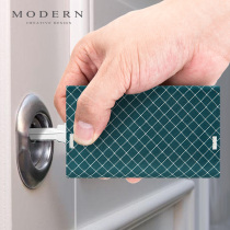 German MODERN key storage bag anti-theft brush change card bag men and women three-in-one pull key bag tide