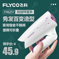  Feike hair dryer Household negative ion hair care hair dryer small foldable dormitory student portable