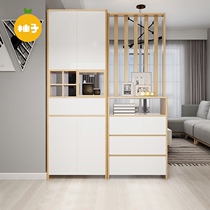 Nordic entrance door entrance cabinet Screen partition Living room home double-sided door room hall cabinet Foyer shoe cabinet Entry room hall cabinet