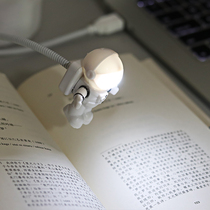 Love cute astronaut Astronaut USB table lamp Night light Dormitory desk decoration Student gift gift