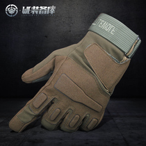 (WE equipment library)Black Hawk tactical gloves full finger anti-cut and windproof army fans Special forces outdoor non-slip wear-resistant