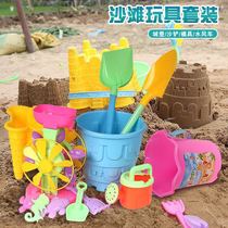 Soft plastic folding bucket children portable beach bucket baby beach toy car wash fishing bucket 2-3-6 years old
