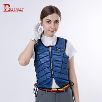 Eight-foot dragon equestrian armor spring and summer riding protective vest Adult knight equipment riding vest safety vest