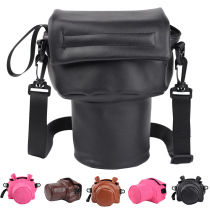 Canon 5D Mark iii SLR bag Fashion leather liner bag 5D2 5D3 5D4 Camera photography bag Portable