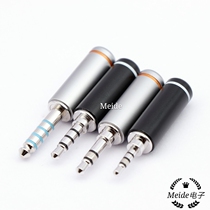 3 5mm headphone rhodium plated plug 2 5mm balance 3 5mm balanced rhodium plated 4 4mm balance headphone plug