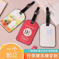 Luggage tag luggage strap travel label suitcase packing check sign diy to customize logo anti-lost