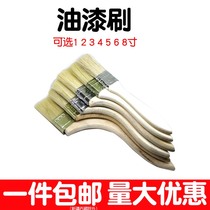 Paint brush brush industrial 1 inch 2 inch 3 inch 4 inch 5 inch 6 inch 8 inch barbecue soft wool glue pig hair brush