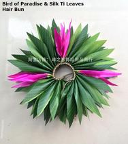 Hawaiian Hula head flower performance Headdress Beach Hula Hair accessory Set THair Accessory