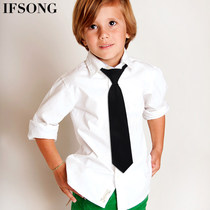 Childrens tie Boys Student Baby Toddler Accessories Suit Shirt British Academy Style Little Tie