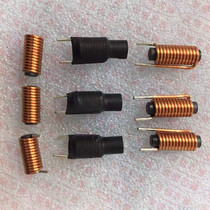 Magnetic bar inductor 6*20 2 2UH vertical R bar bar inductor filter Magnetic bar 11-turn coil 1 2-wire inductor