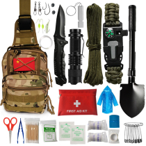 Tactical attack shoulder backpack survival bag Mens military fans outdoor camping mountaineering travel portable first aid kit set