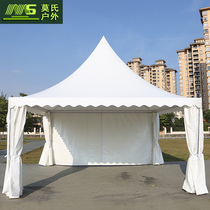 Outdoor activities awning large European-style tent car show advertising tent wedding photo studio exhibition sales spire tent