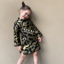 Doudou Family original girl cheongsam dress autumn children Tang suit 2021 New Chinese style dress baby cheongsam