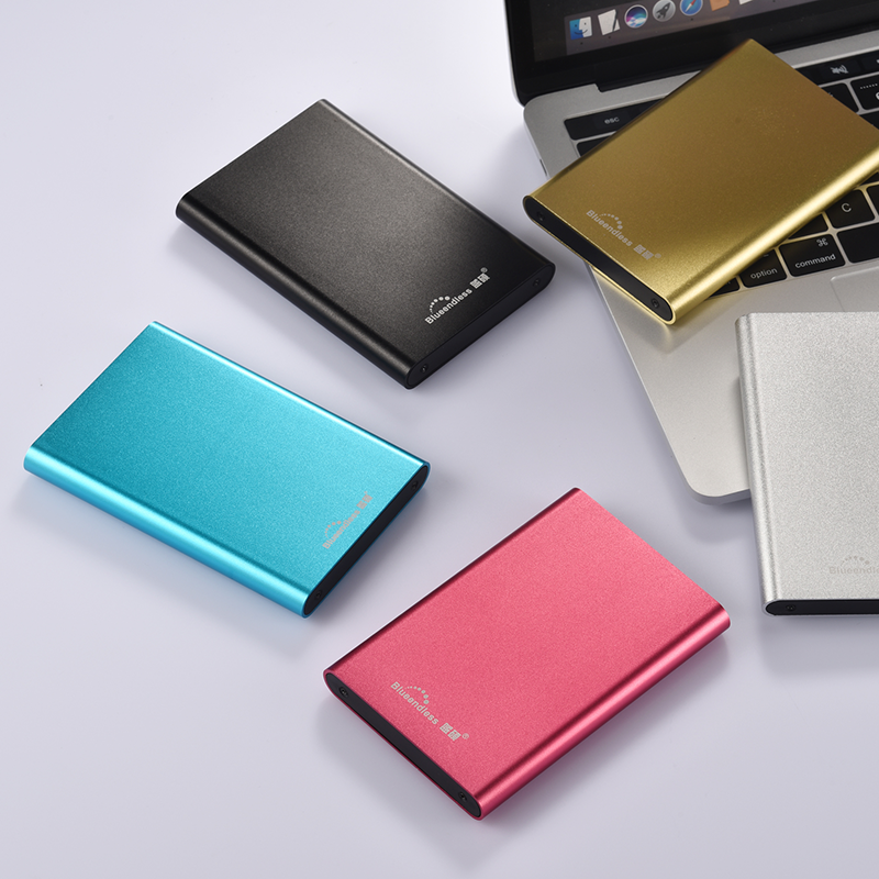 Lanshuo Mobile Hard Disk 500GB USB 3.0 High Speed Encryption 2.5 inch Ultra-thin Mobile Storage Hard Disk 1T