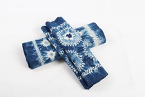 Guizhou ethnic handmade tie-dyeing table flag Miao batik boutique native cloth