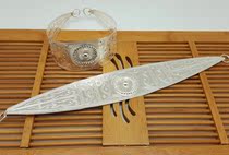 Guizhou Miao silver accessories Miao silver hairpin Miao ethnic head decoration silver decoration