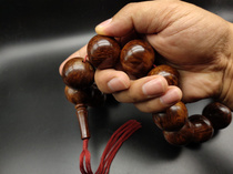 Collectible Cook large size 3 1CM Cook round beads Middle East old Cook rosary beads changed hand-held eighteen sons