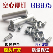  Full hollow aluminum plate rivets 2x5 size customization 2x4 large quantity and good price GB975 tubular rivets