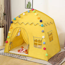 Childrens indoor cotton linen tent small house princess baby toy doll male and female children play house Game House