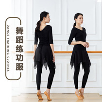 Dance practice suit suit suit female adult modern dance dress form Chinese classical teacher folk dance costume skirt pants