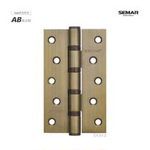 SEMAR Cima stainless steel hinge solid wood door thick bearing bearing hinge 5 inch hinge monolithic Assembly