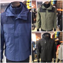 Anta 20 winter new mens fleece hat disassembly jacket woven two-piece windbreaker 152046603