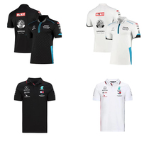 2020 new explosive Mercedes-Benz team F1 racing suit short-sleeved polo shirt quick-drying air can be customized
