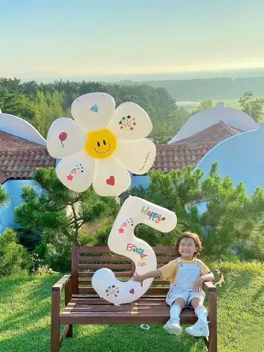 Цифровой детский дорожный воздушный шар для мальчиков и девочек, популярно в интернете, 5 лет