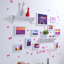 Bedroom hanging photo wall photo-frame wall decoration modern minimalist picture frame Living room photo frame hanging wall creative composition