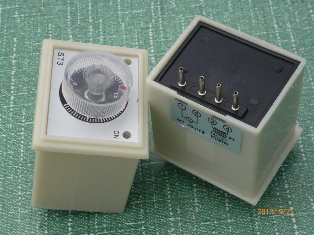 ST3 Foot Sealer Fittings Time Relay, Timer Temperature Controller with 4 feet