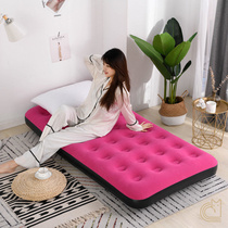 Inflatable mattress Single dormitory simple inflatable bed thickened household large single dew bed Camp board bed Inflatable household