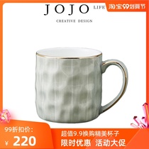 JOJO · janeins Jane ink mug exquisite ceramic cup large capacity high color value coffee cup