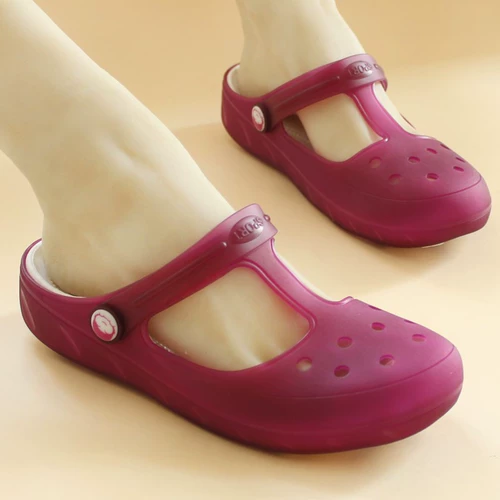 Нескользящая летняя обувь, униформа медсестры на платформе, сандалии, пляжные тапочки, в корейском стиле