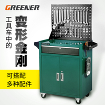 Auto repair tool cart Small trolley Multi-function tool cabinet Tin cabinet Mobile workbench drawer Workshop toolbox