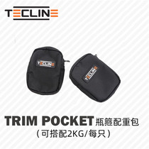 Polish Tecline diving back fly tie bottle with applicable weight bag Trim Pocket Trim Pocket Trim Pocket