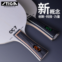 (Counter) Stud Castika CC5 CC7 carbon fast break table tennis plate STIGA horizontal beat