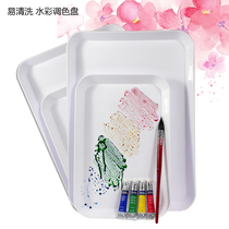 Plastic palette Easy to clean Square watercolor palette Watercolor pigment palette Acrylic palette