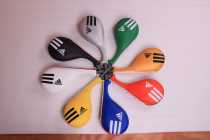  Taekwondo foot target Hand target Adult children one-piece sound target training equipment side kick target
