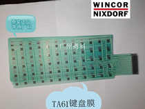 WINCOR NIXDORF Cash Register TA61 TA61-2 Keyboard film Keyboard film