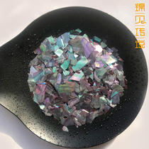 Color Ultrathin Abalone Shell Sheet Mechia Ornament Color Parquet Painted Spirotin Flake DIY Material Inlay Lacquered