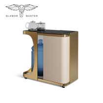Balcony Tea Table Home Small Tea Table Mobile Tea Car Burning Water Jug Integrated Minima Tea Water Cabinet Fire Stone Utilita Tea Table