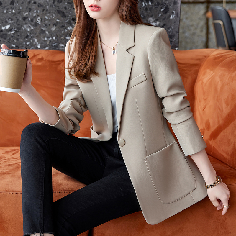 Casual small suit women's jacket high-end 2023 new spring autumn winter Korean version commuting temperament fashion suit top