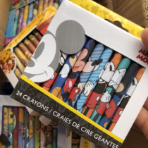 Painting oil painting stick retro vintage colored crayons boxed crayons 24 colors oily