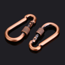High-grade load-bearing load hook carabiner Spring buckle Insurance hook Safety hook Dog chain buckle Chain buckle