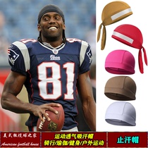 Sports cap sports turban pirate headscarf bike riding rugby street dance hat quick-drying moisture absorption and perspiration