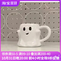 Target series mug creative gift water cup girl birthday gift ceramic cup male Halloween cute cup